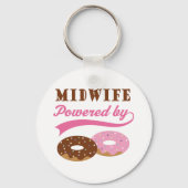Midwife Gift (Donuts) Schlüsselanhänger (Vorderseite)