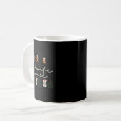 Midwife Nurse Christmas Gingerbread Nicu Hostal Pa Kaffeetasse (Vorderseite Links)