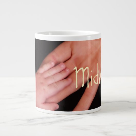 Midwifery Jumbo-Tasse (Vorderseite)