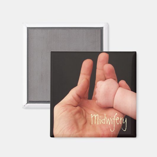 Midwifery Magnet (Vorderseite/Rückseite)