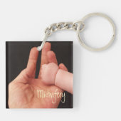 Midwifery Schlüsselanhänger (Rückseite)