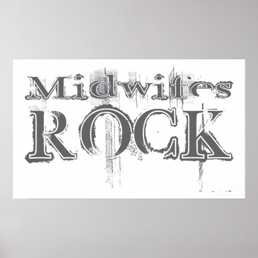 Midwifes Rock Poster (Vorne)