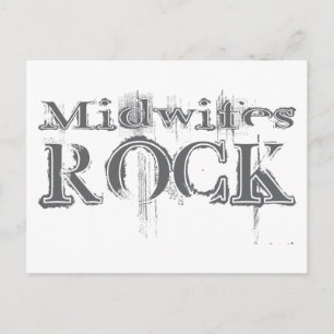 Midwifes Rock Postkarte