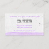 Midwomen Birth Coach Services Visitenkarte (Rückseite)