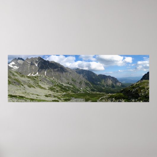 Mieguszowiecka Tal, Hohe Tatra Poster (Vorne)