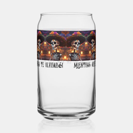 Mientras arde la llama eterna... Kann Glass Dosenglas (Rechts)