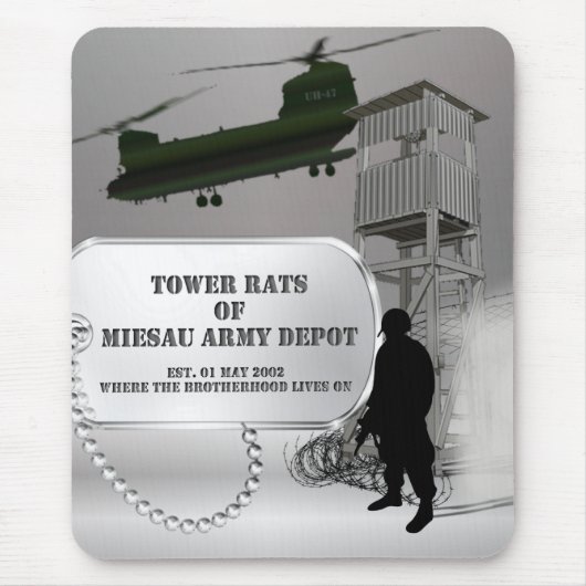 Miesau Tower Rats Mousepad (Vorne)