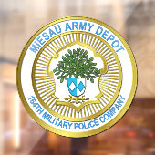 Miesau-Wappen-Fensterklemme Fensteraufkleber (Blatt 2)