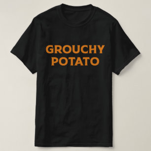 Miesepetrige Kartoffel-Paar-Passende Thanksgiving T-Shirt