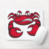 Miesepetriger Krebs Hintergrund Mousepad (Mit Mouse)