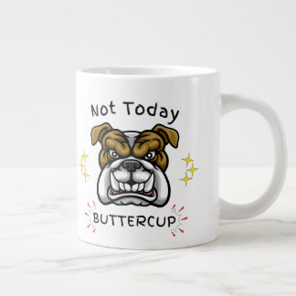 Miesepetriges Bulldoggen-Tasse, Geschenkidee für H Jumbo-Tasse