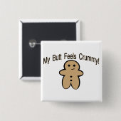 Mieser Hintern Button (Vorne & Hinten)