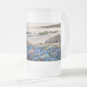 Miesmuscheln Mattglas Bierglas (VorderseiteRechts)