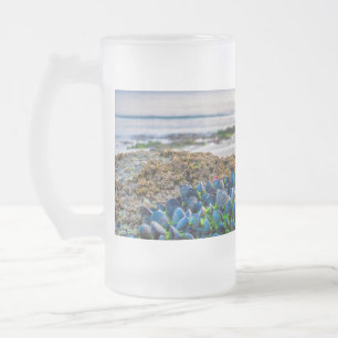 Miesmuscheln Mattglas Bierglas