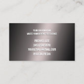 Miet-Dumping Visitenkarte (Rückseite)