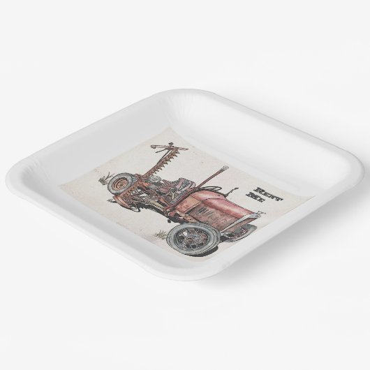 Miete Pappteller (Gewinkelt)