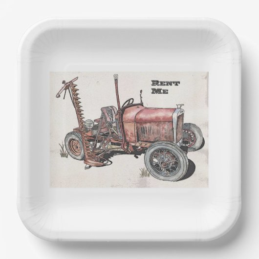 Miete Pappteller (Vorderseite)