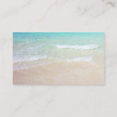 Mieten Sie meine Condo Sand Dollars Mietkarte Visitenkarte (Rückseite)