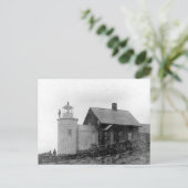 Mieter Harbour Lighthouse Postkarte (Stehend Vorderseite)