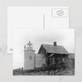 Mieter Harbour Lighthouse Postkarte (Vorne/Hinten)