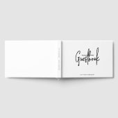 Mietobjekte Modernes Skript Minimalistisch Gästebuch (Voll)