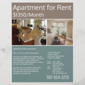 Mietwohnung Flyer (Vorne)