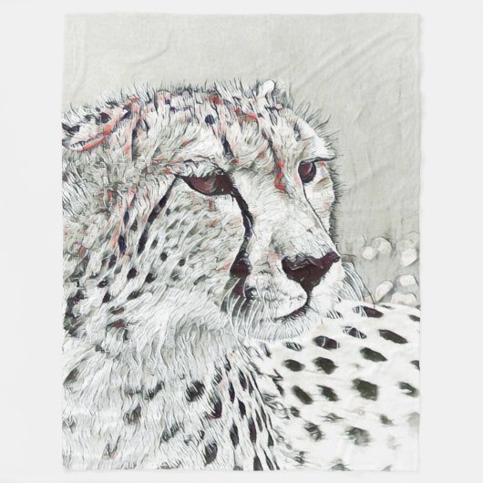 Mietze Fleecedecke (Vorderseite)