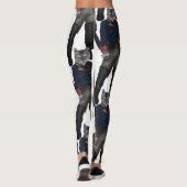 Mietze in den Stiefeln! Leggings (Rückseite)