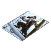 Mietze n lädt Notizbuch auf Notizblock (Linke Seite)