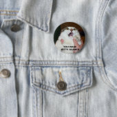 Miezekatze erschrocken button (Beispiel)