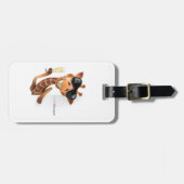 Miezekatze-Gepäckanhänger Gepäckanhänger (Vorderseite horizontal)