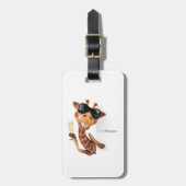 Miezekatze-Gepäckanhänger Gepäckanhänger (Vorderseite vertikal)