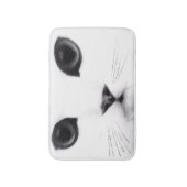 Miezekatze-Gesichts-Eigenschaften Badematte (Vorderseite Vertikal)