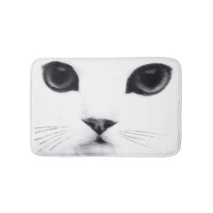 Miezekatze-Gesichts-Eigenschaften Badematte