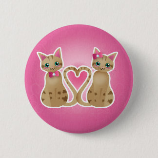 Miezekatze Herzingwer Verknopf Button