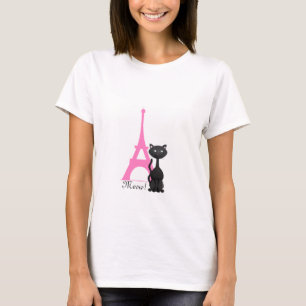 Miezekatze in Paris T-Shirt