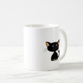 Miezekatze Kaffeetasse (VorderseiteRechts)