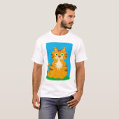 Miezekatze kat T-Shirt (Vorne ganz)