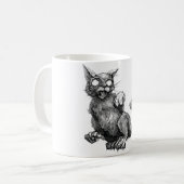 Miezekatze-Katze Kaffeetasse (Vorderseite Links)