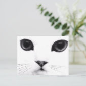 Miezekatze-Katzen-Eigenschaften Postkarte (Stehend Vorderseite)