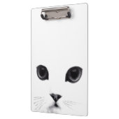 Miezekatze-Katzen-Gesicht Klemmbrett (Links)