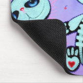 Miezekatze-Katzen-kleine Kuchen Mousepad (Ecke)