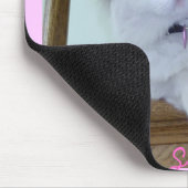 Miezekatze-Katzen-Mausunterlage Mousepad (Ecke)