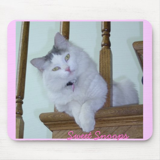 Miezekatze-Katzen-Mausunterlage Mousepad (Vorne)