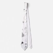 Miezekatze-Katzen-Muster Krawatte (Vorderseite)