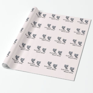 Miezekatze-Katzen-Packpapier Geschenkpapier
