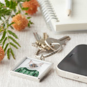 Miezekatze-Katzen-Strickjacke Schlüsselanhänger (Seite)