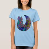 MIEZEKATZE-MOND T-Shirt (Vorderseite)