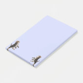 Miezekatze-Post-Itanmerkungen Post-it Klebezettel (angewinkelt)