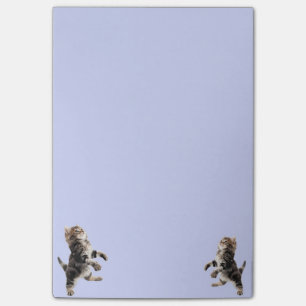 Miezekatze-Post-Itanmerkungen Post-it Klebezettel